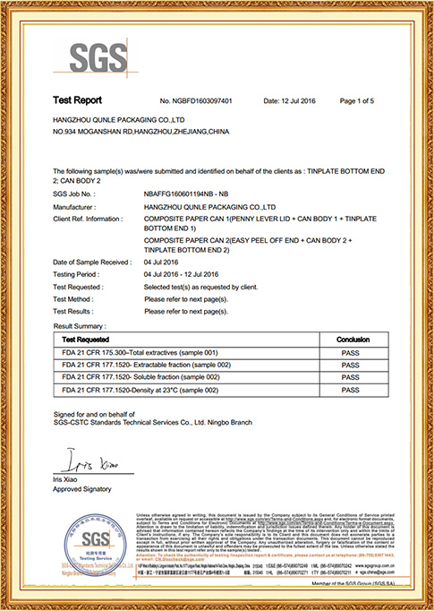 FDA-certifikat